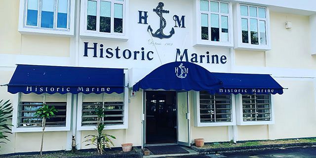 Historic marine boat factory grand bay (1)